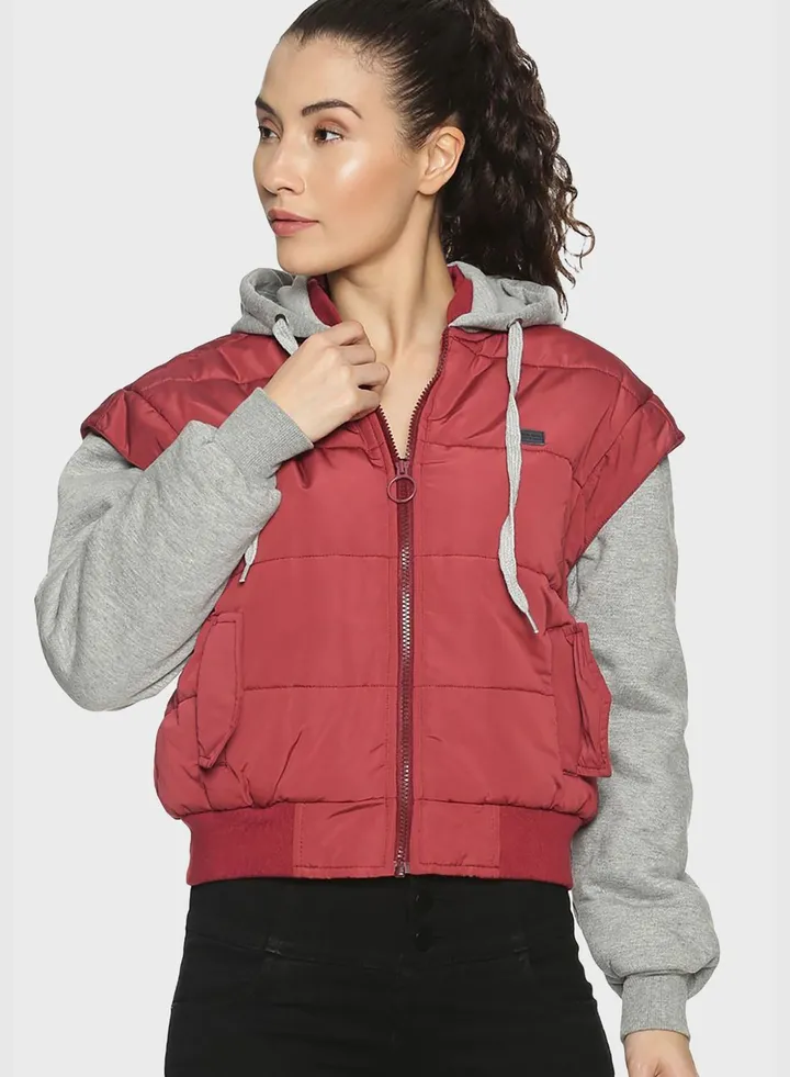 Hoodie Quilted Jacket