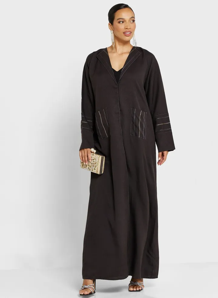 Embroidery Detail Abaya