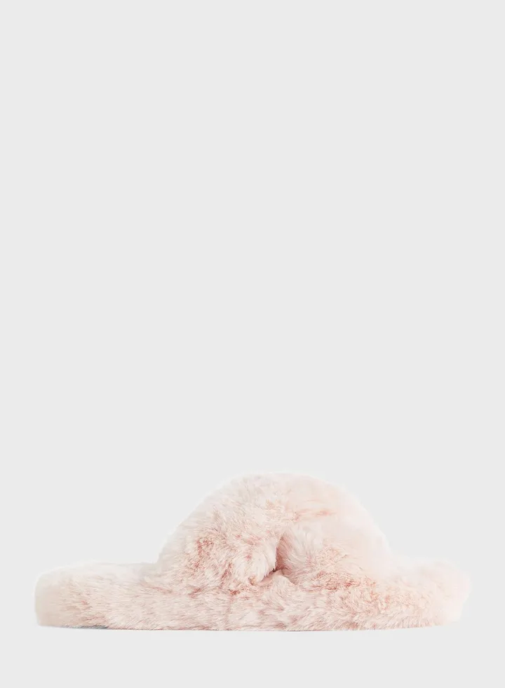 Fur Bedroom Slippers