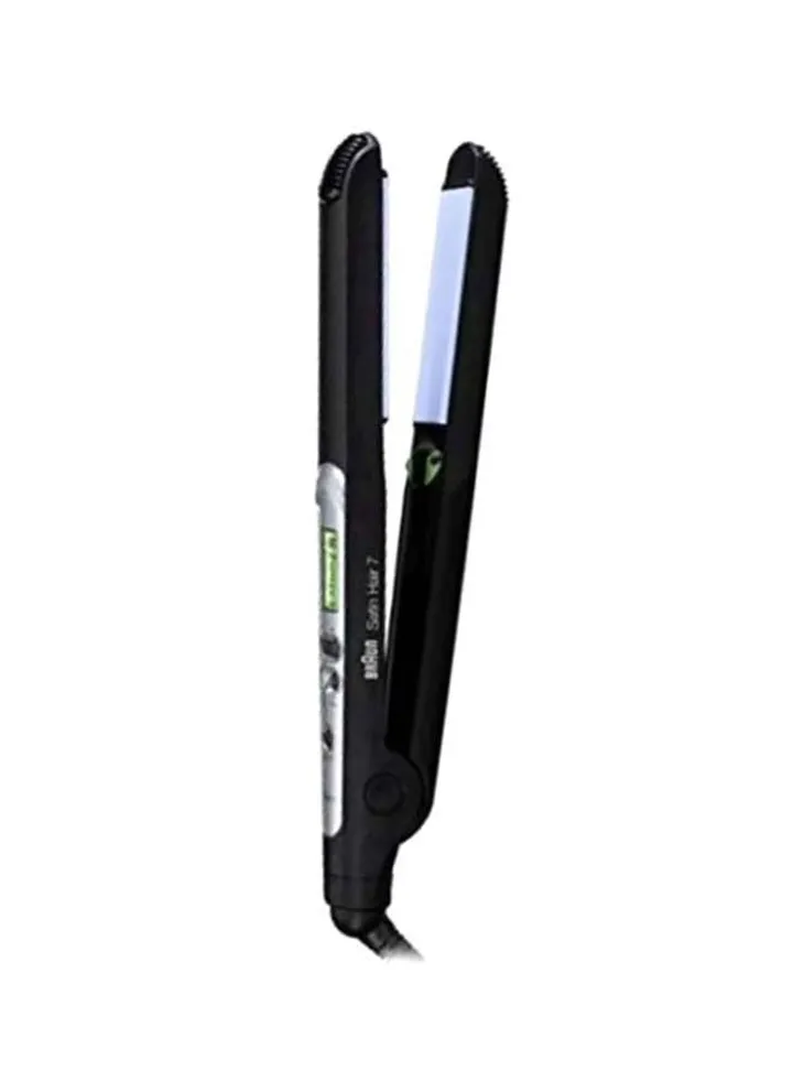 Portable Hair Straightener Black/Silver