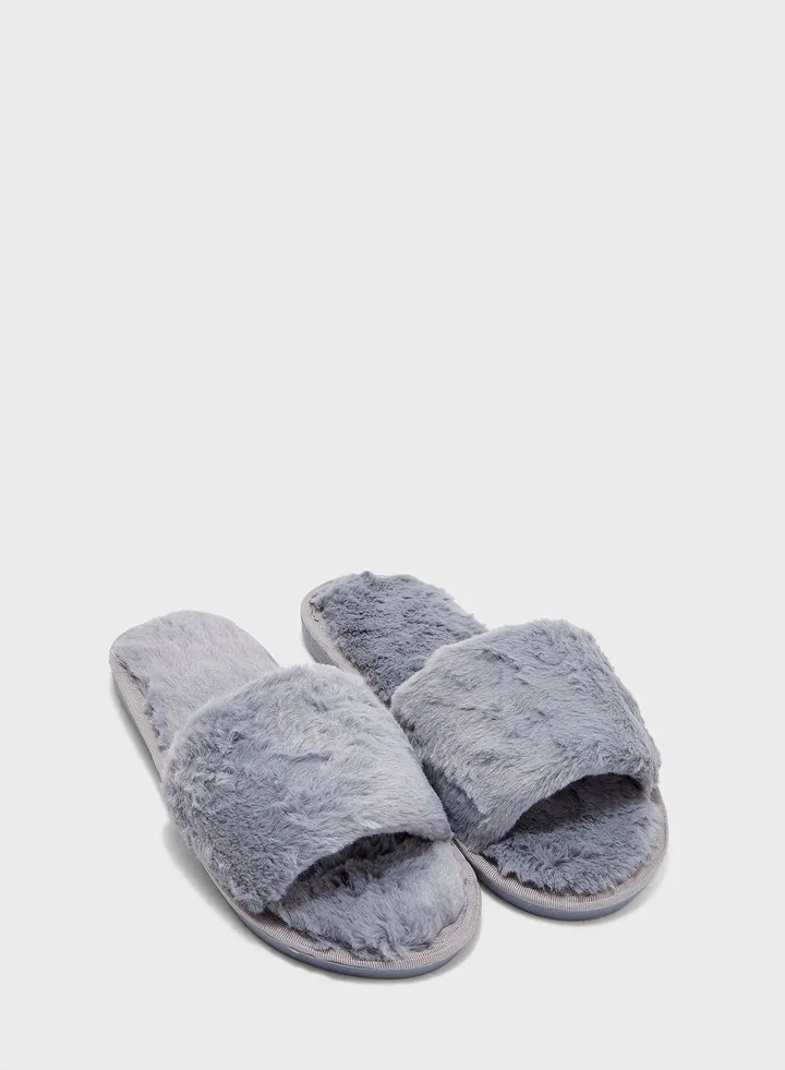 Plush Slippers