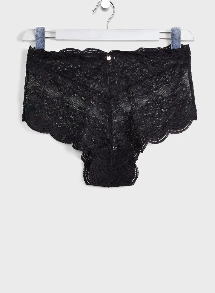Lace High Waist Brief