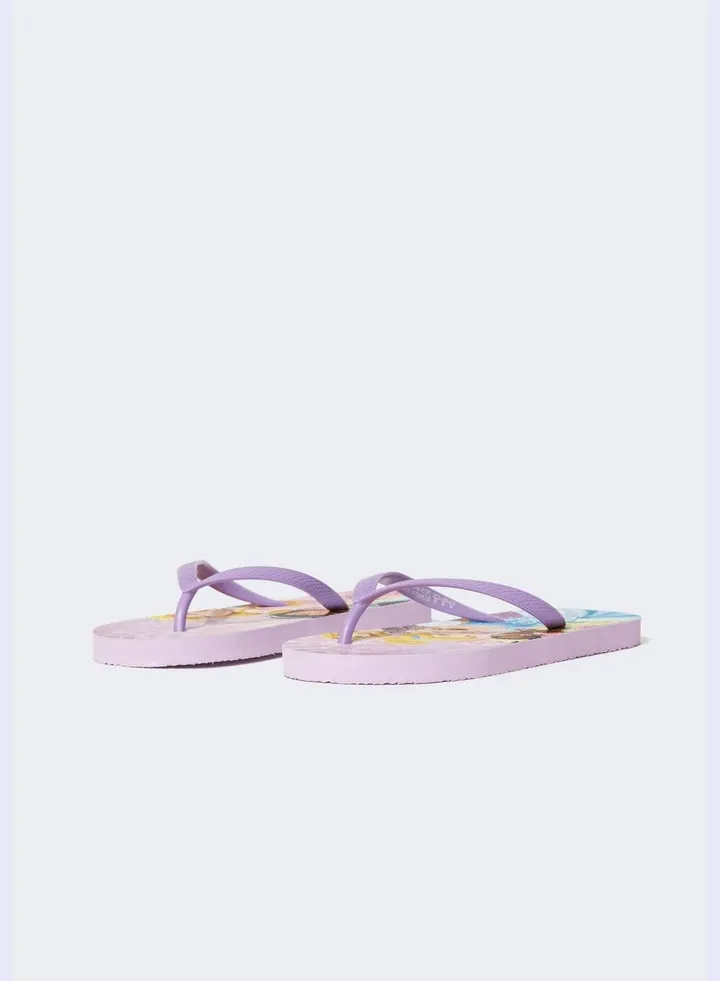Disney Princess Print Flip Flop