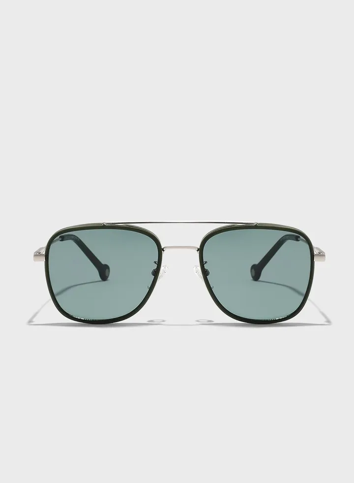 Squared Away Wayfarers Sunglasses
