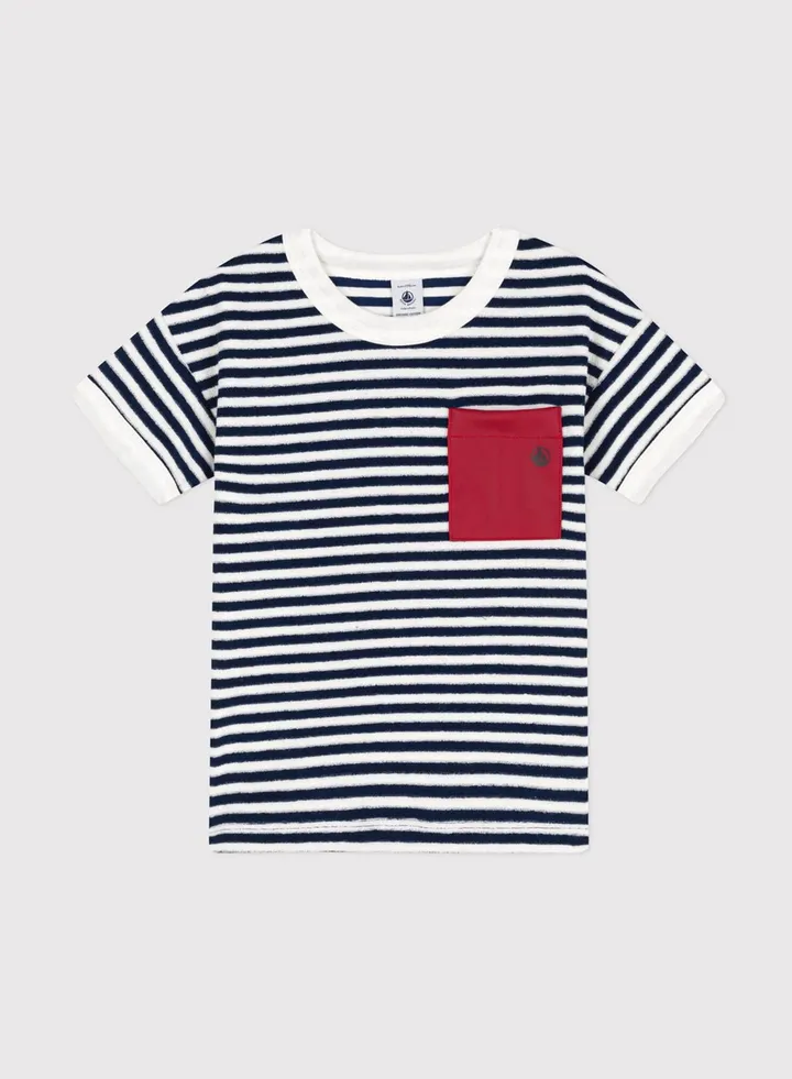 Kids Striped Terry T-Shirt
