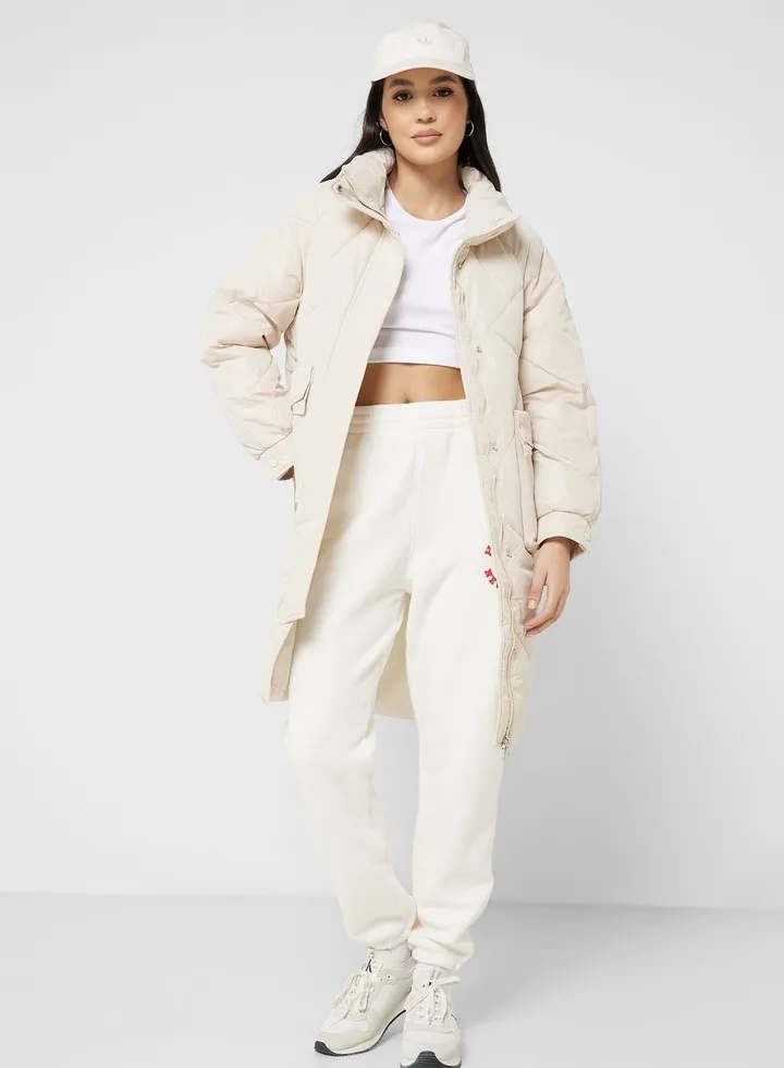 Longline Puffer Jacket