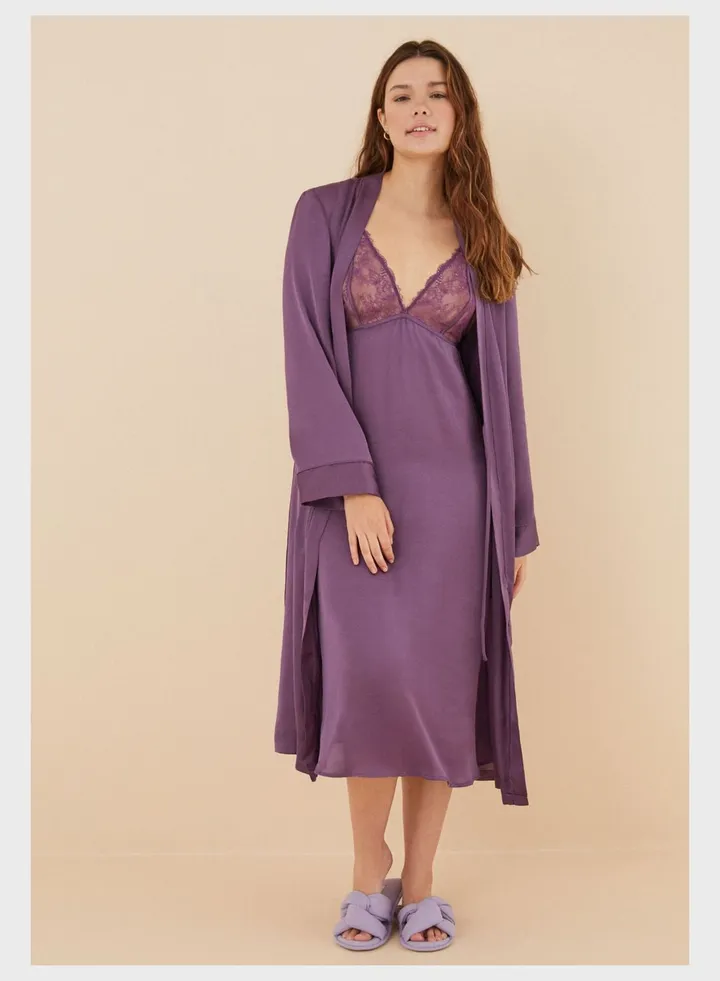 Front Open Robe