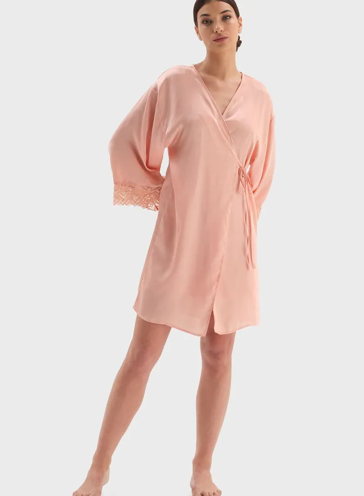 Surplice Neck Night Dress
