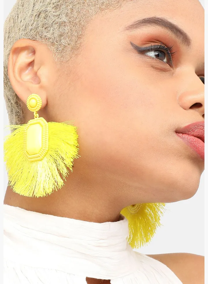 Gold Plated Party Designer Drop Earring For Women