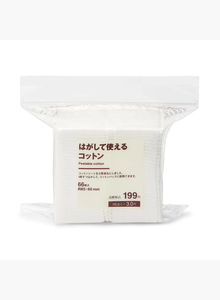 Peelable Cotton, W 8.5 x H 6.0 cm, 66 Pieces