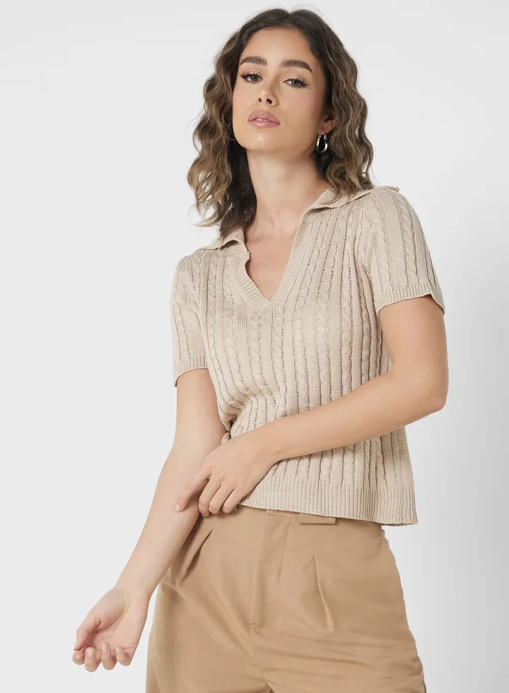 Polo Neck Sweater