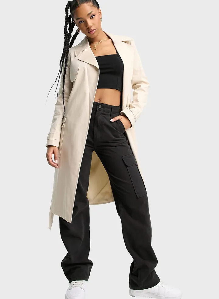 Pocket Detail Coat