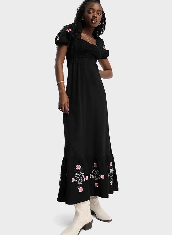 Embroidered Dress