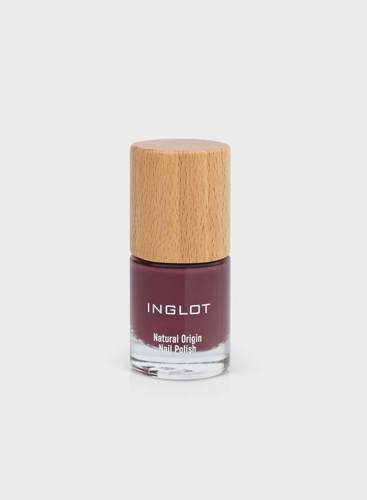 INGLOT NATURAL ORIGIN NAIL POLISH POWER PLUM 008