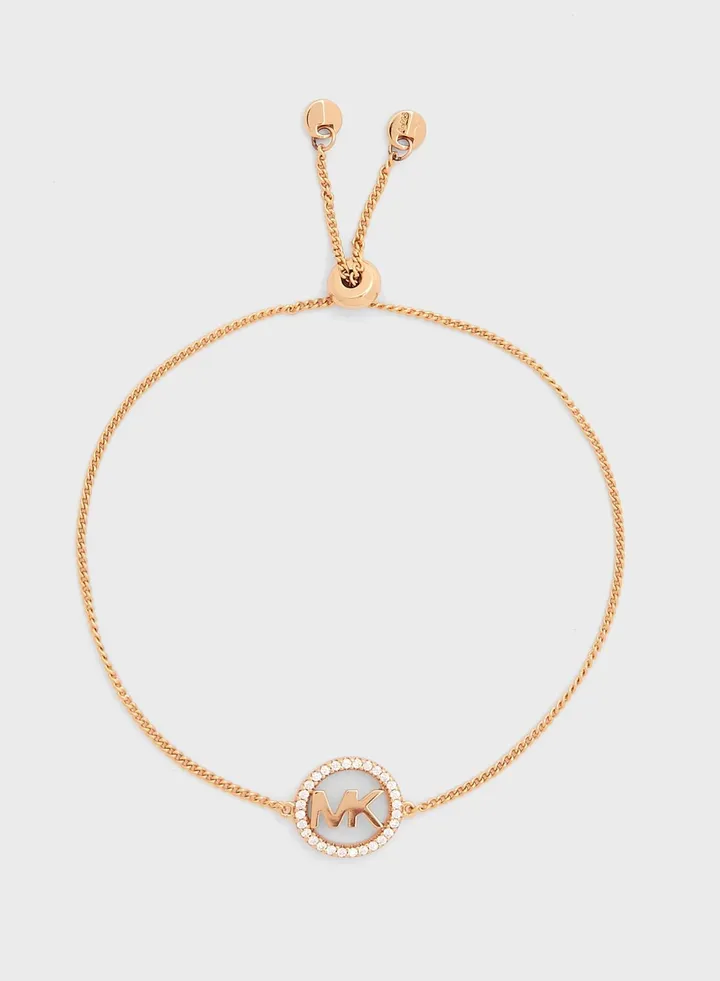 Logo Stone Detail Bracelet