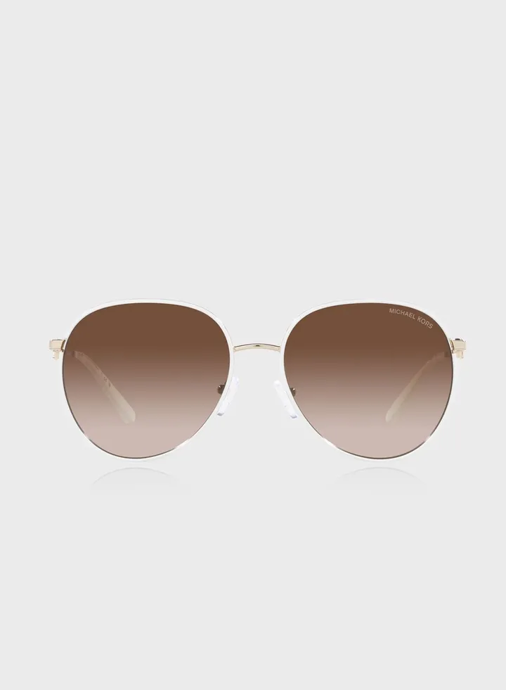 0Mk1128J Aviator Sunglasses