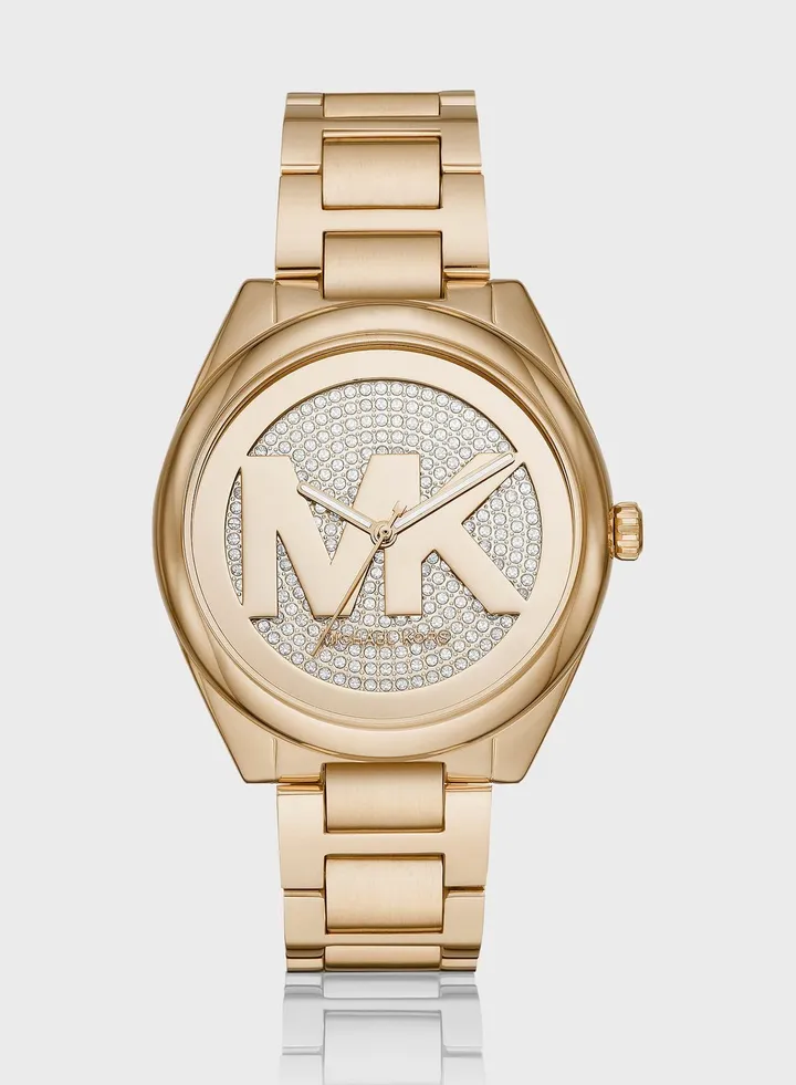 Steel Strap Analog Watch