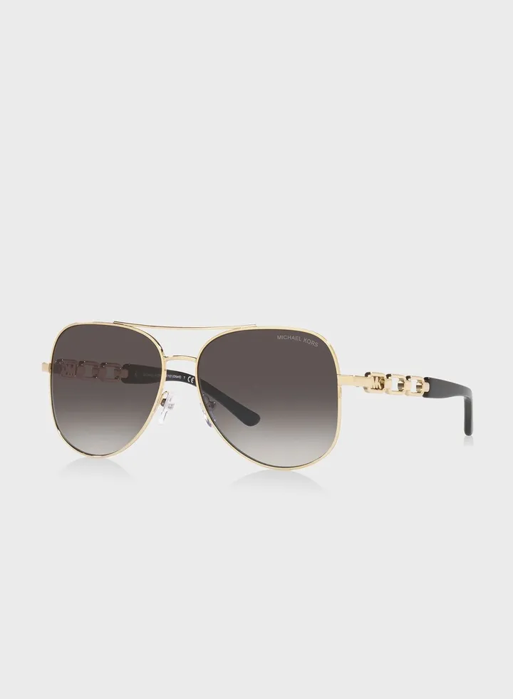 0Mk1121 Aviator Sunglasses