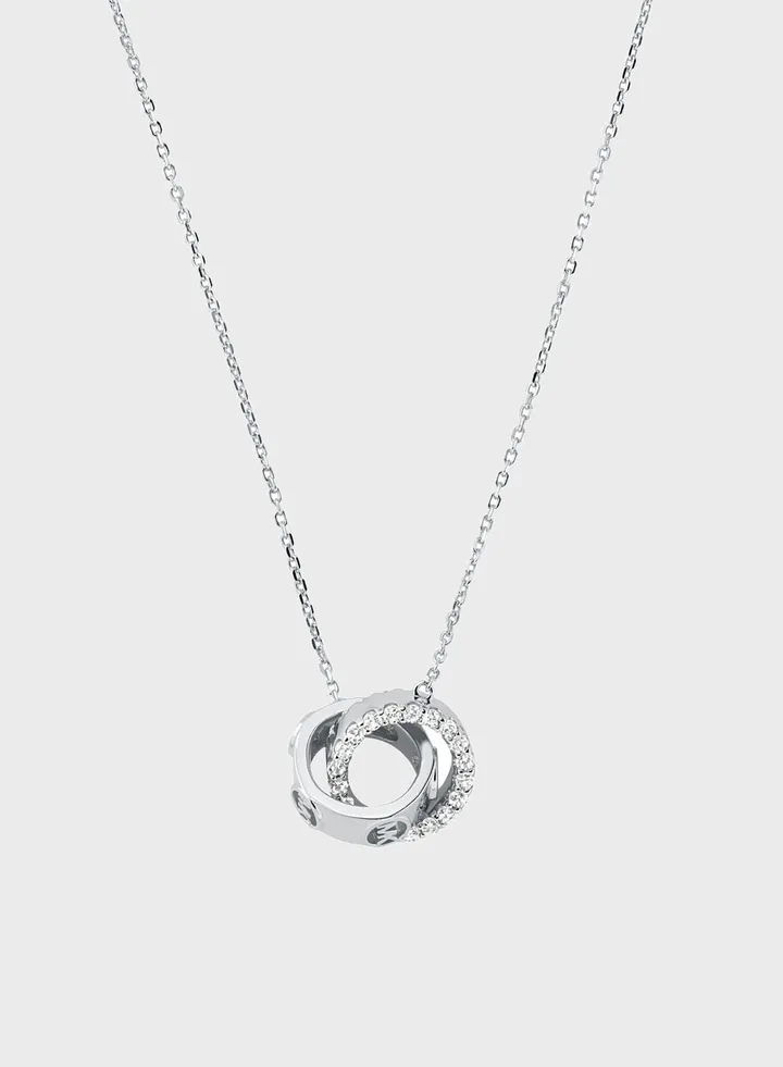 Dual Rings Necklace
