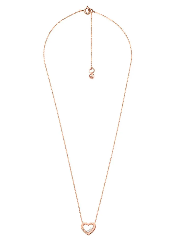 Mkc1570An791 Heart Pendant Necklace