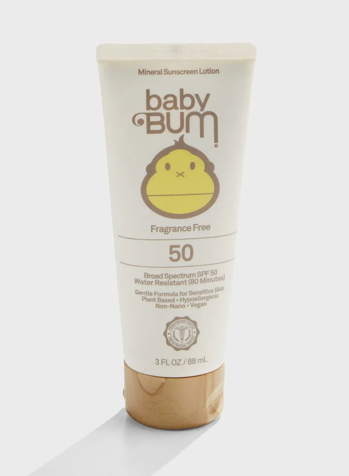 SPF 50 mineral Sunscreen Lotion Fragrance Free 3oz