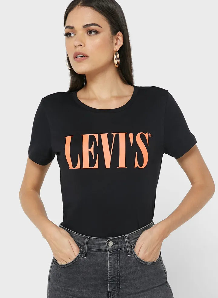 Crew Neck Logo T-Shirt
