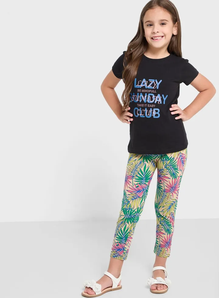 All Over Printed Leggings