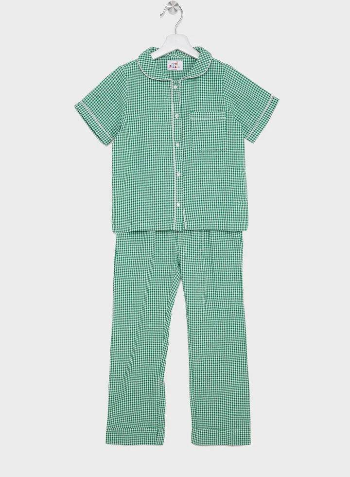 Girls Printed Long Sleeve Pyjama Set
