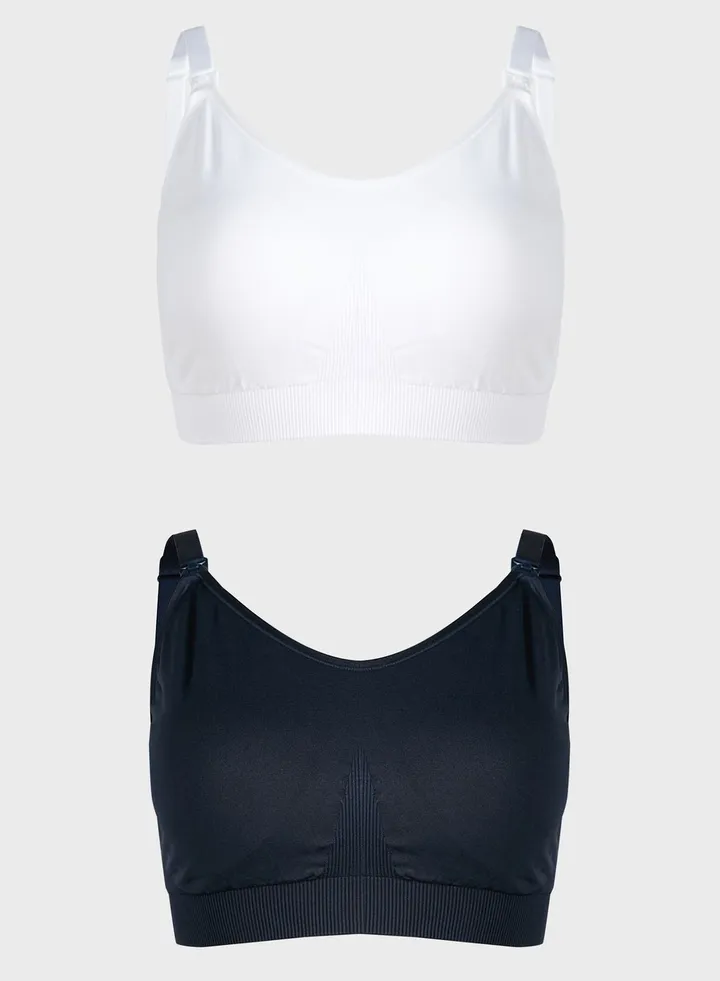 2 Pack Seamless Full Cup Nursing Bras