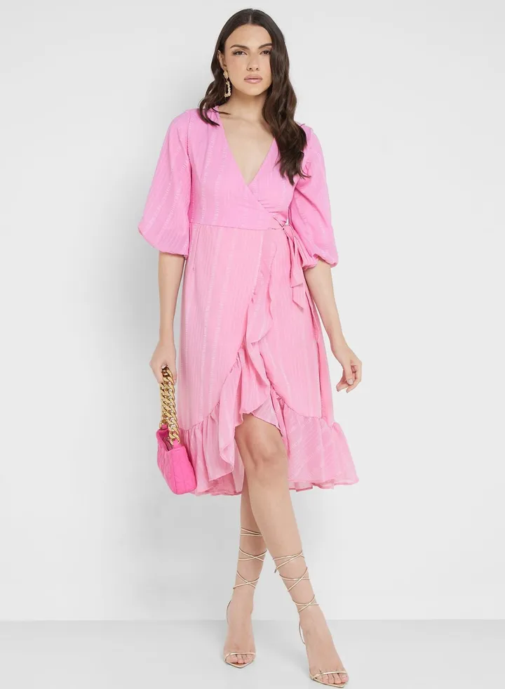 Ruffle Hem Detail Dress