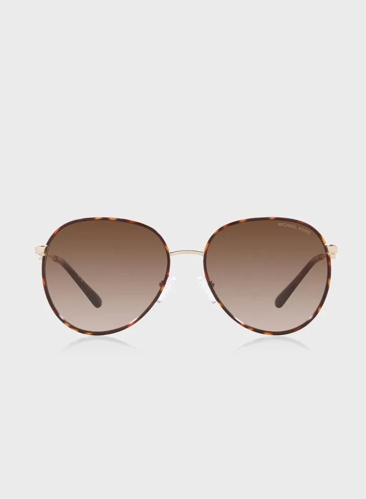 0Mk1128J Aviator Sunglasses