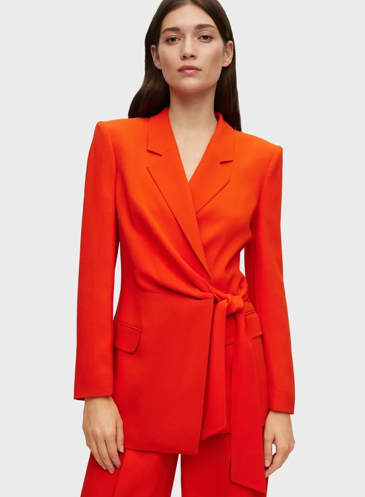 Tie Detail Blazer