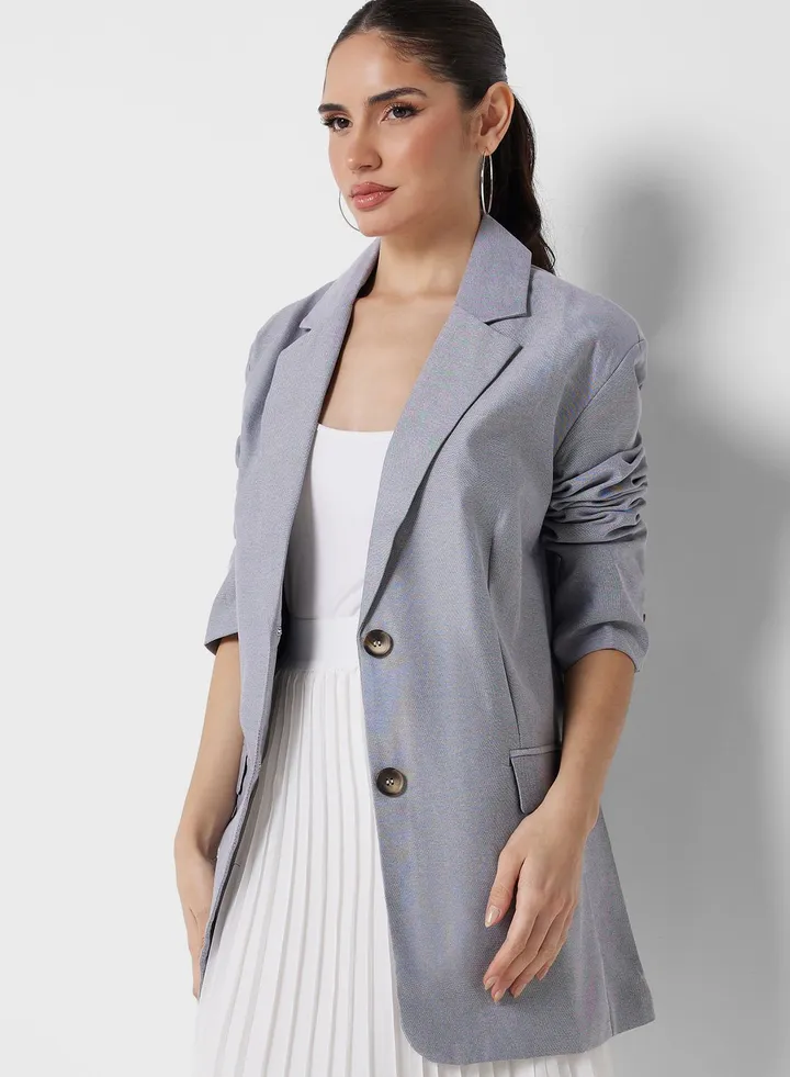 Classic Single Breasted Blazer