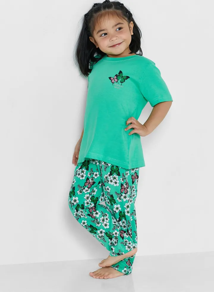 Butterfly Aop Pj Set