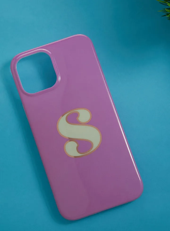Monogram S Iphone 12 / 12 Pro Case
