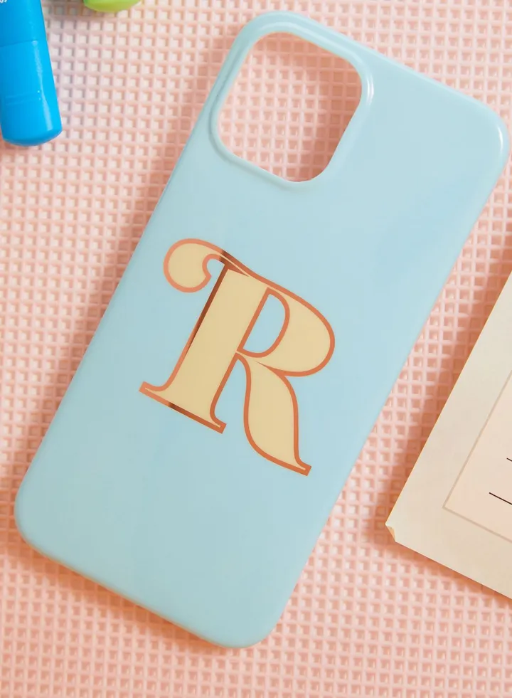Monogram R Iphone 12 / 12 Pro Case