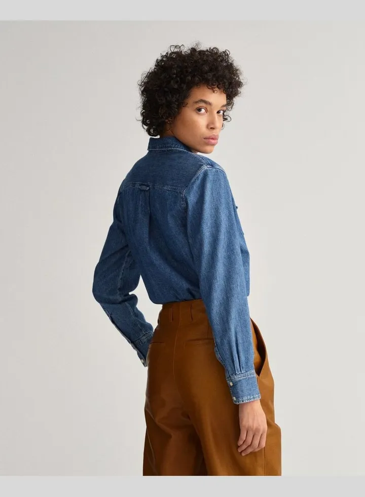 GANT Regular Fit Denim Shirt