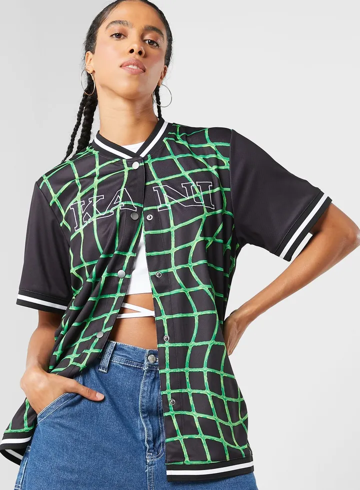 Retro Block Baseball T-Shirt