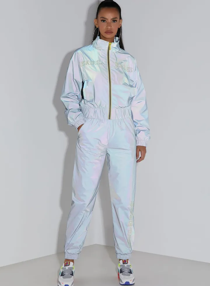 Retro Shiny Track Pants