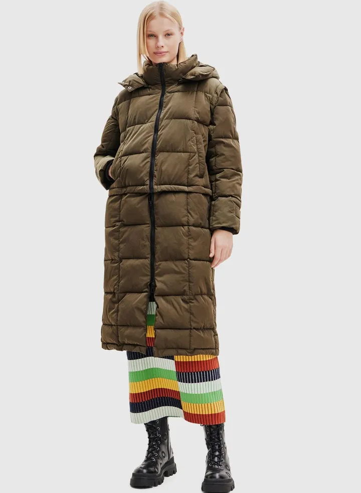 Longline Padded Coat