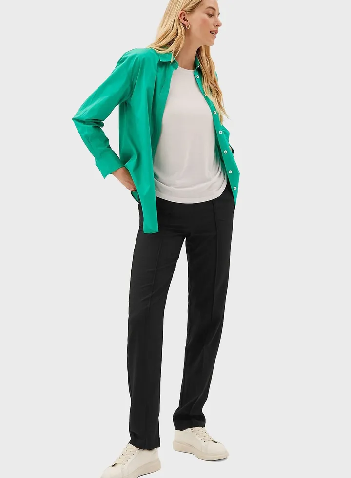 Ankle Grazer Pants