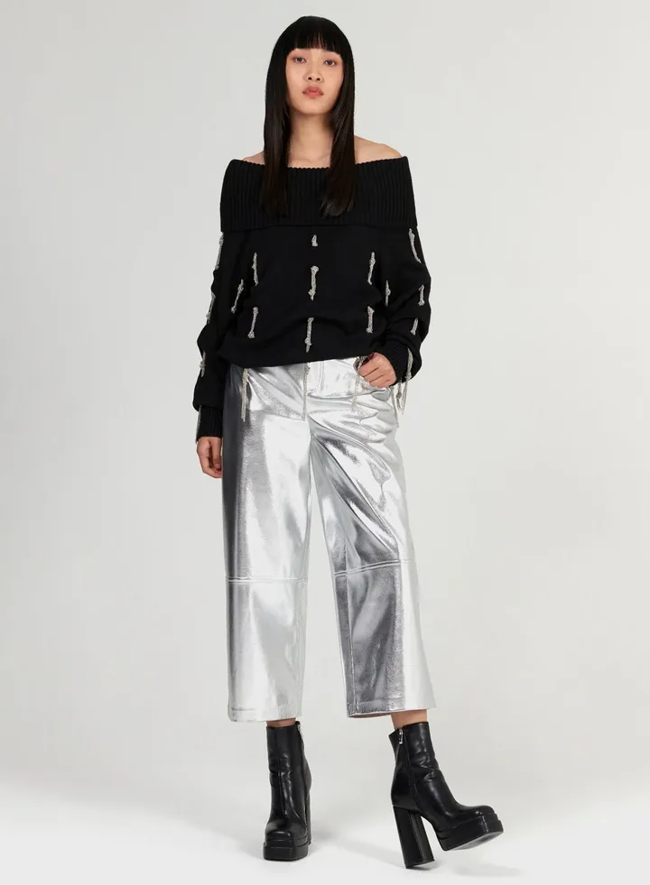 Faux Leather Pants