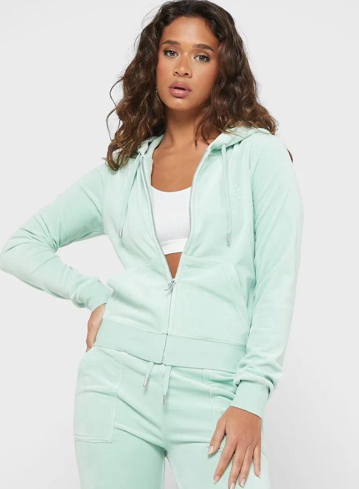 Zip Through Hoodie