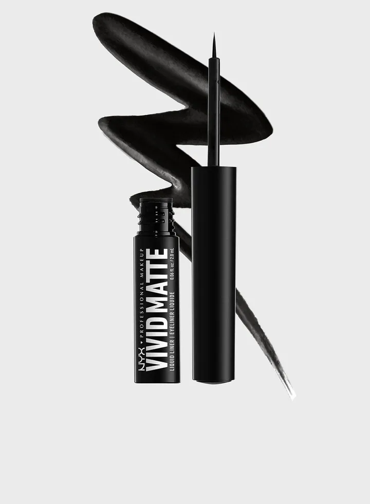 Vivid Matte Liquid Liner - Black
