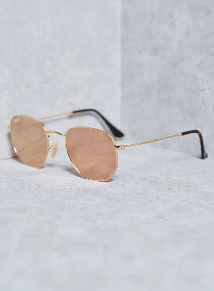 0RB3548N Hexagonal Aviators Sunglasses