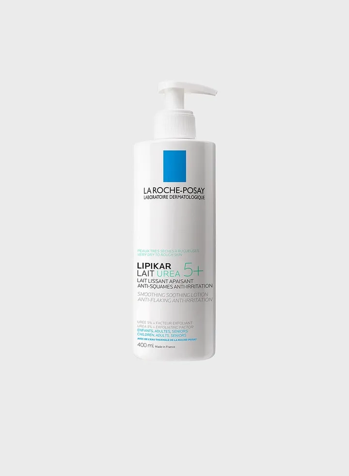 Lipikar Lait 5% Urea Body Lotion for Dry and Rough Skin 400ml