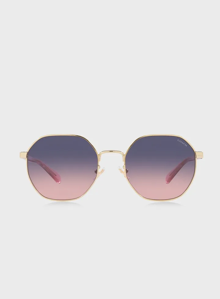 0Hc7147 Round Sunglasses