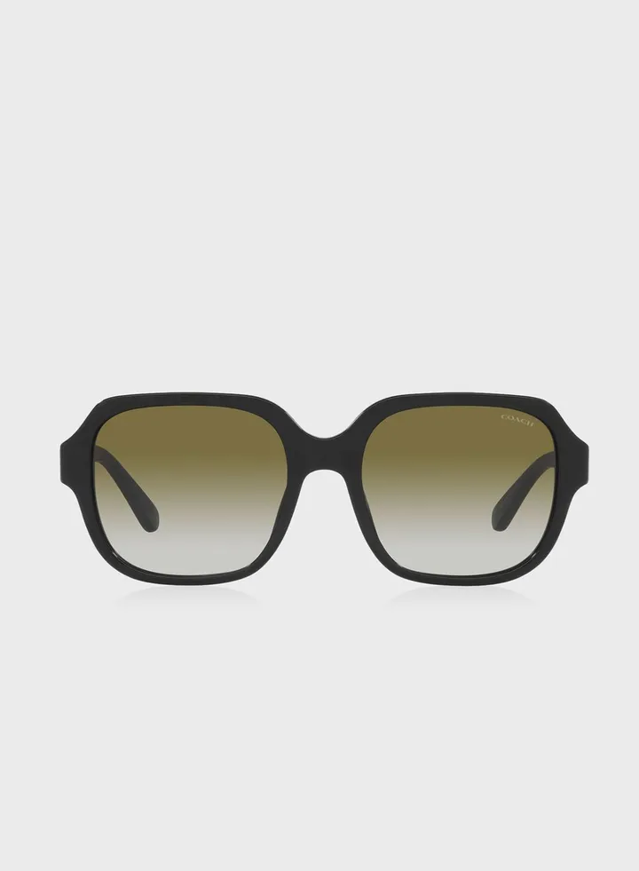 0Hc8335U Oversized Sunglasses