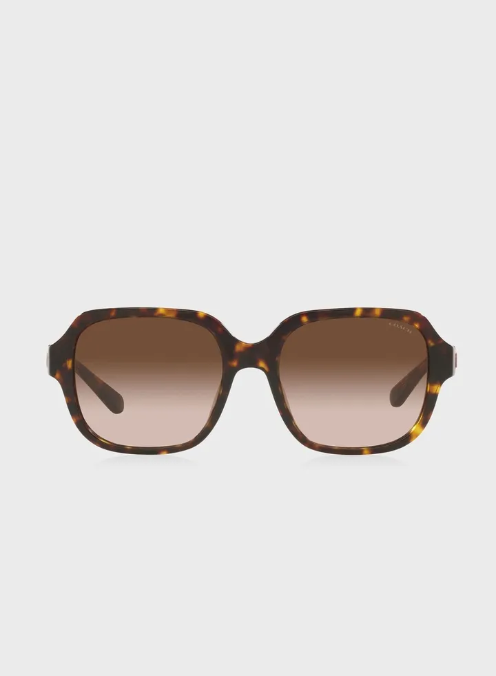 0Hc8335U Oversized Sunglasses