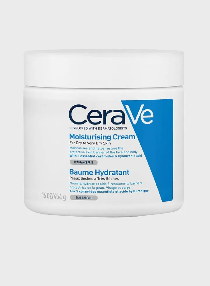 Moisturizing Cream for Dry Skin with Hyaluronic Acid 454G